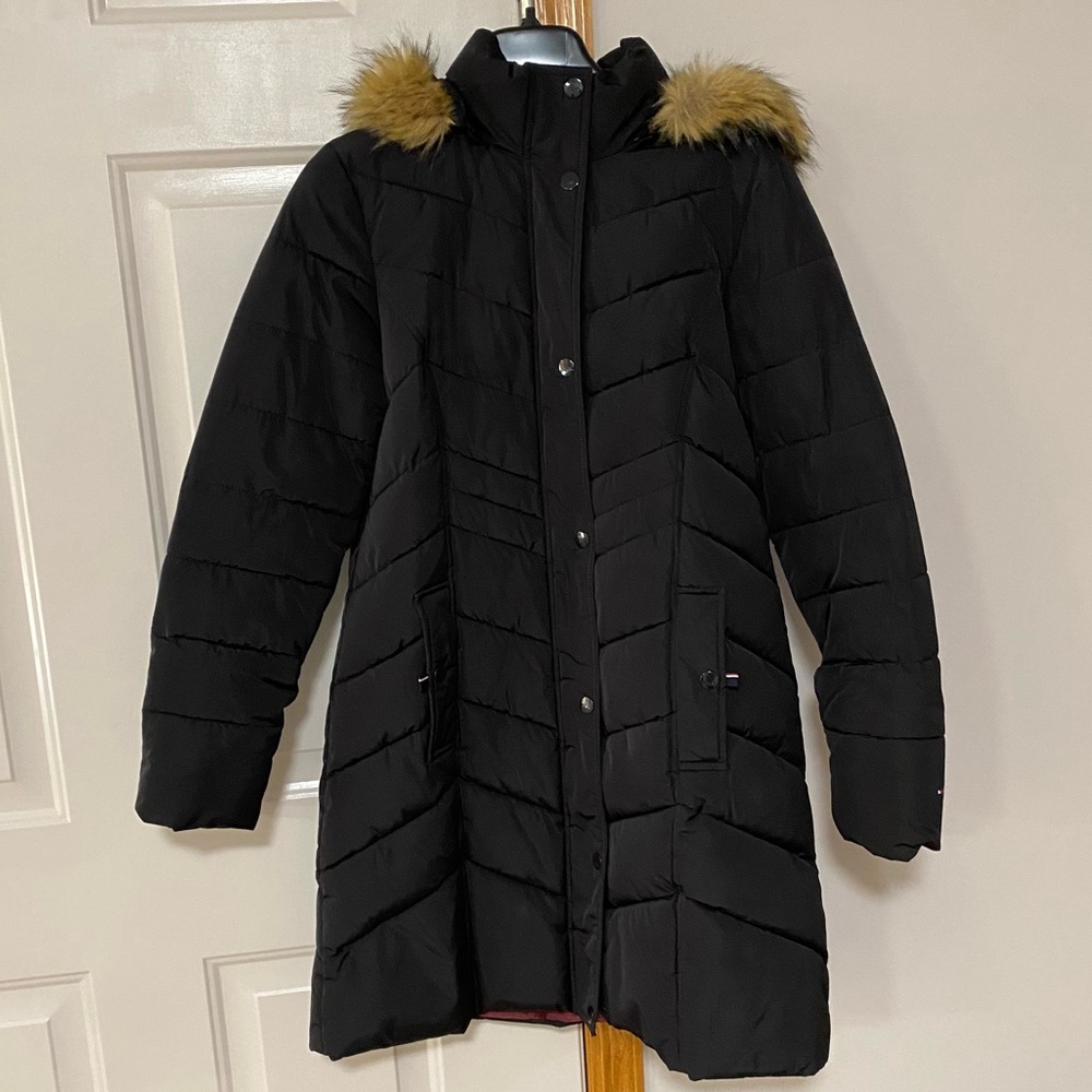 Black Long Tommy Winter Coat
